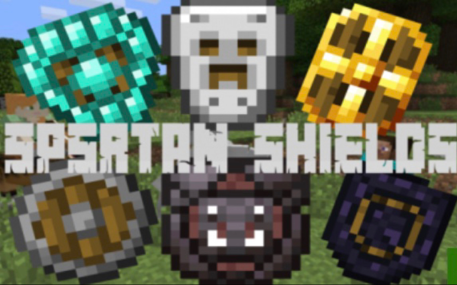 【Minecraft】Spartan Shields 斯巴达盾牌 Addon我的世界