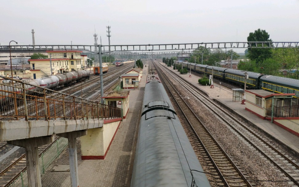 z336次良乡站停车换本务