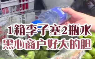 下载视频: 百姓关注【贵阳一地卖蜂糖李偷塞两瓶水，商户：就这样卖，谁来都管不了】