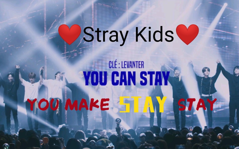 [图]【Stray Kids】YOU CAN STAY MV