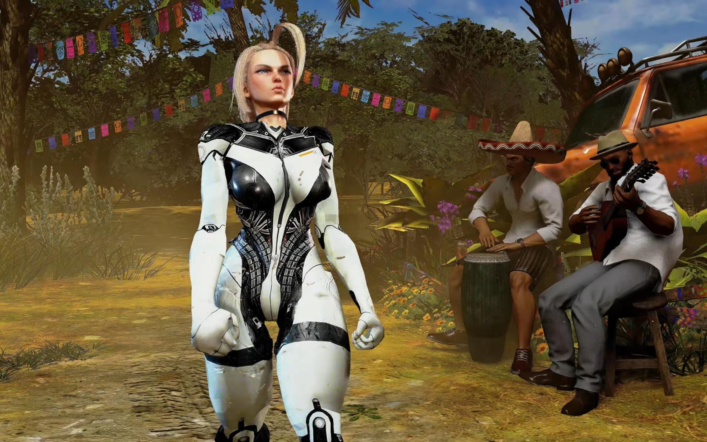 街霸6:嘉米这身衣服有点酷