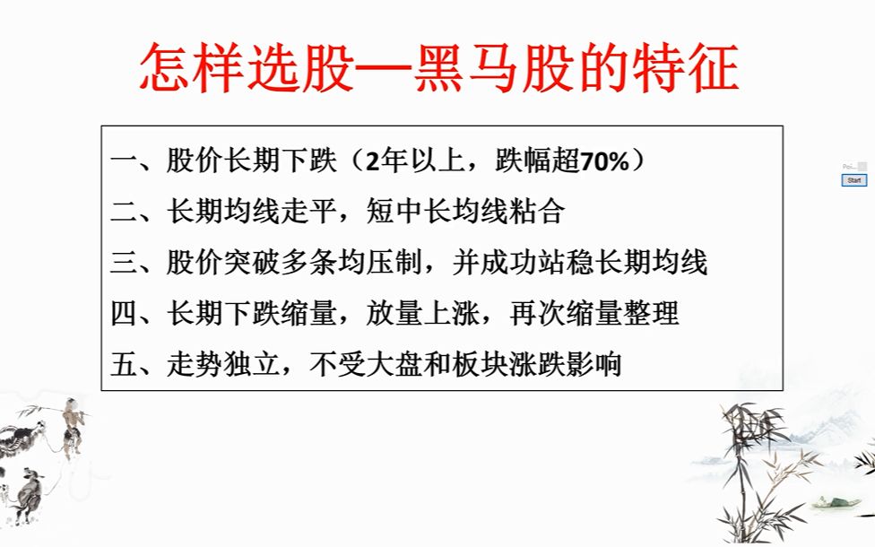 干货:如何筛选黑马股?解决散户选股难题,一步到位!哔哩哔哩bilibili