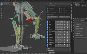 Download Video: （国语）blender基础入门角色绑定教程