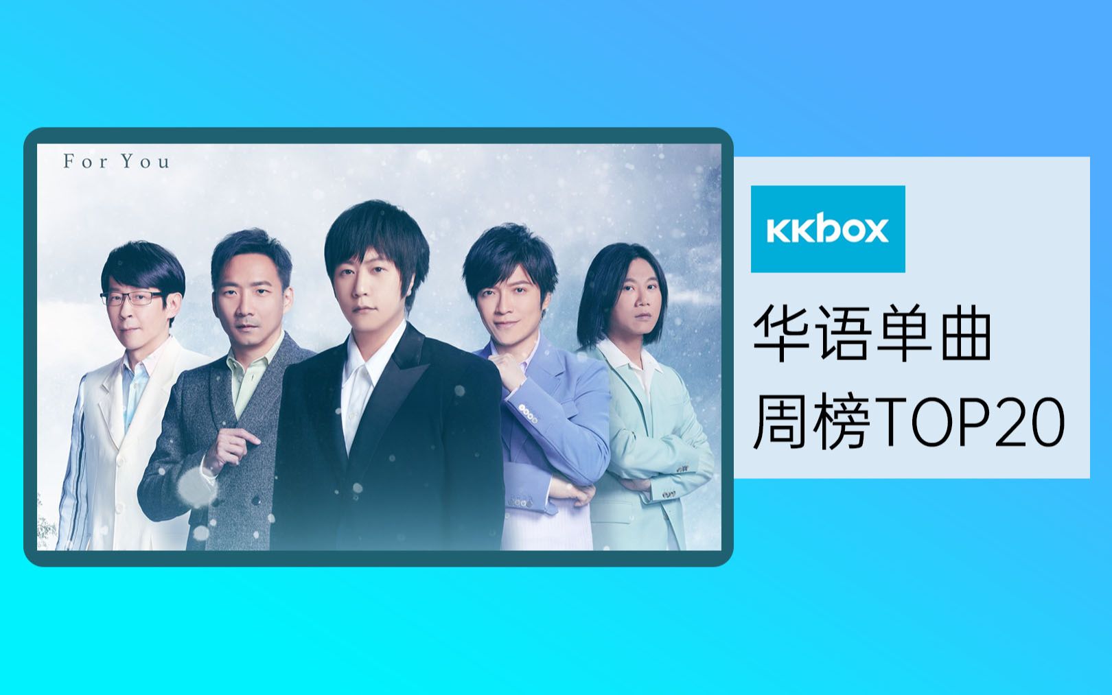 【KKBOX华语单曲周榜TOP20】五月天新歌夺下本周亚军,柏霖、原子邦妮、FEniX新歌上榜哔哩哔哩bilibili