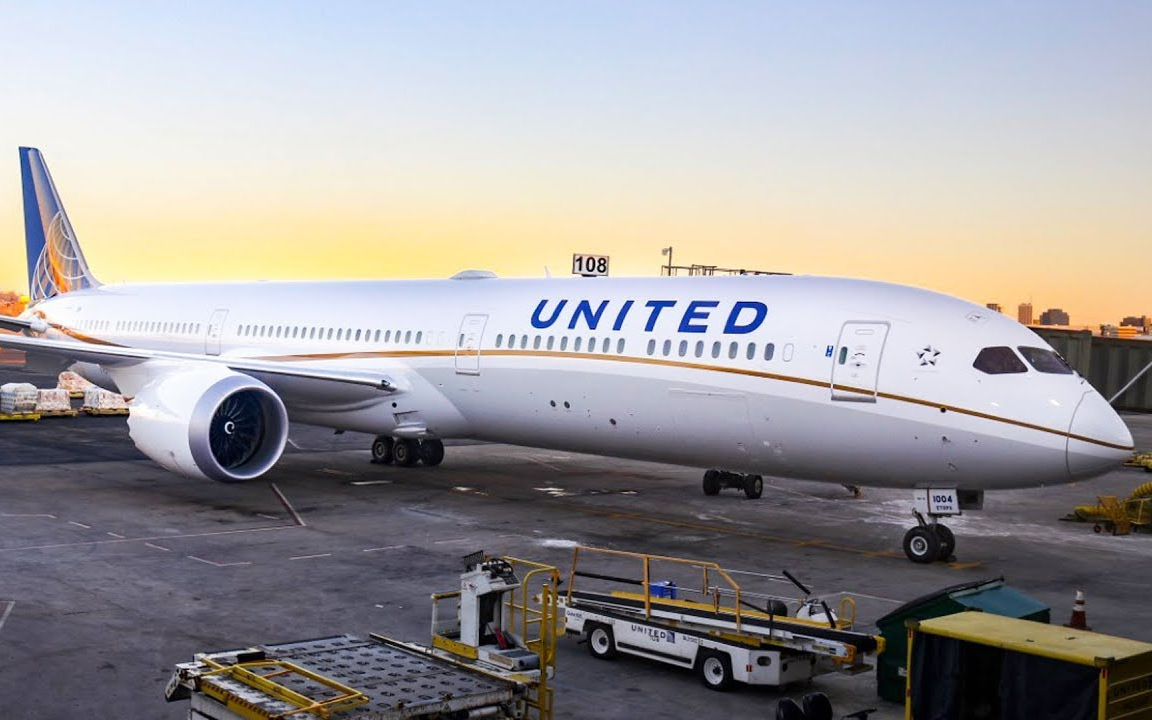 youtube联合航空波音78710经济舱飞行报告洛杉矶纽瓦克