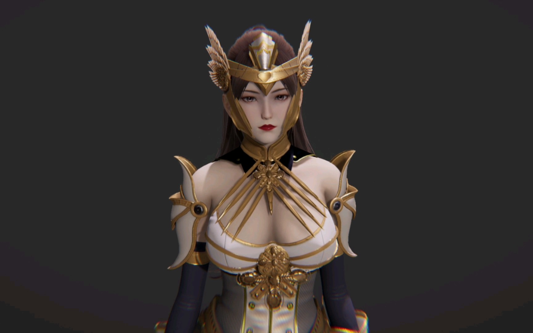 完美世界 女战神 你在b站看到的她的跳舞视频都是这个人物卡做的_哔哩