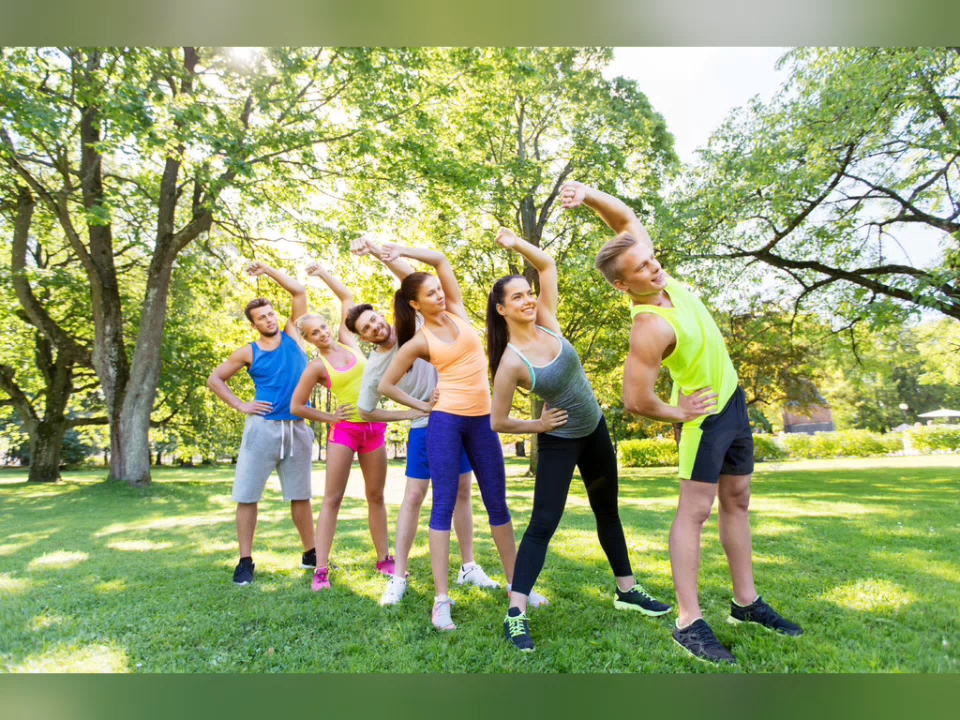 夏天户外健身正当时