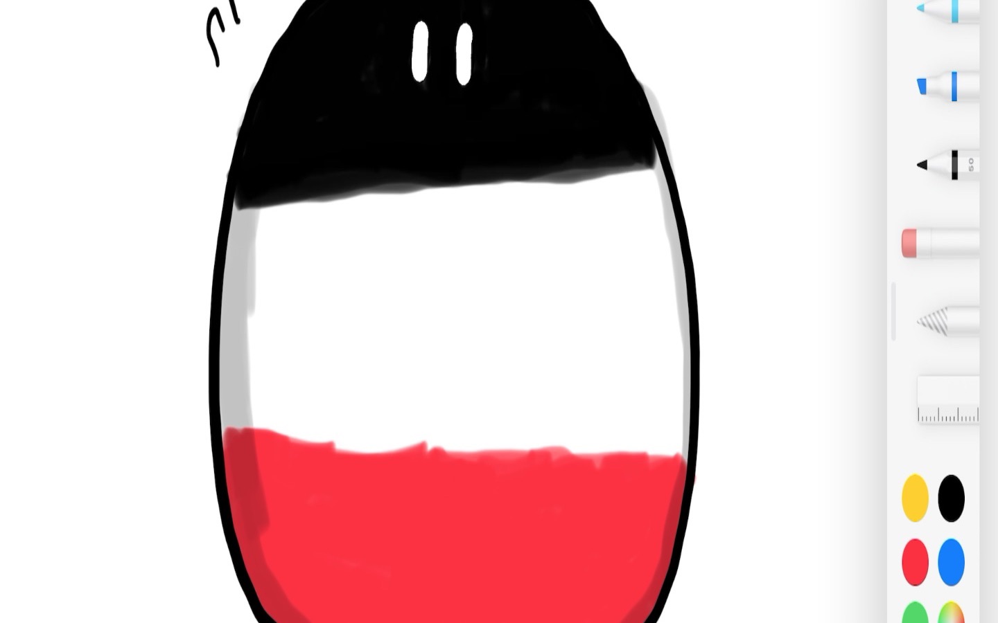 【波兰球】德二球 德二片绘画