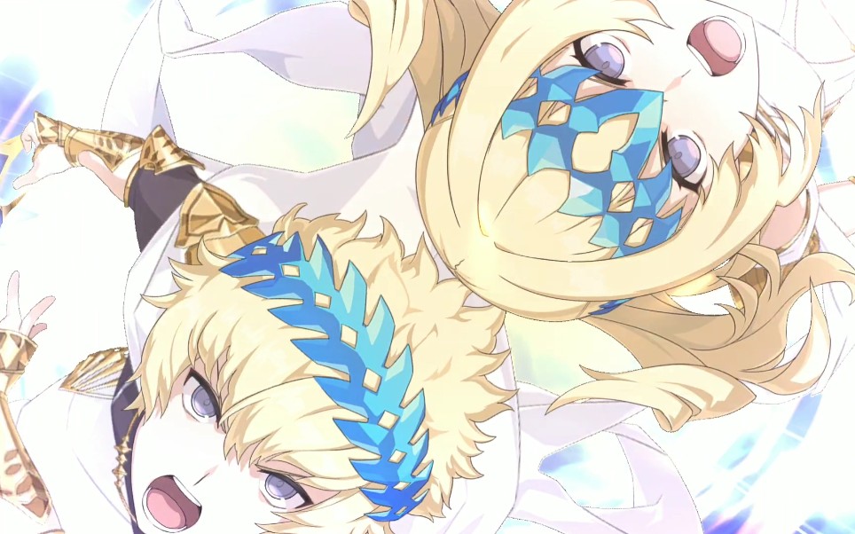 《fgo》新从者双子座宝具 攻击动作演示