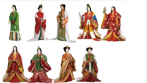 日本服装】1000年日本女性服装、文化变化平安时代| 明治时代| 大正时代