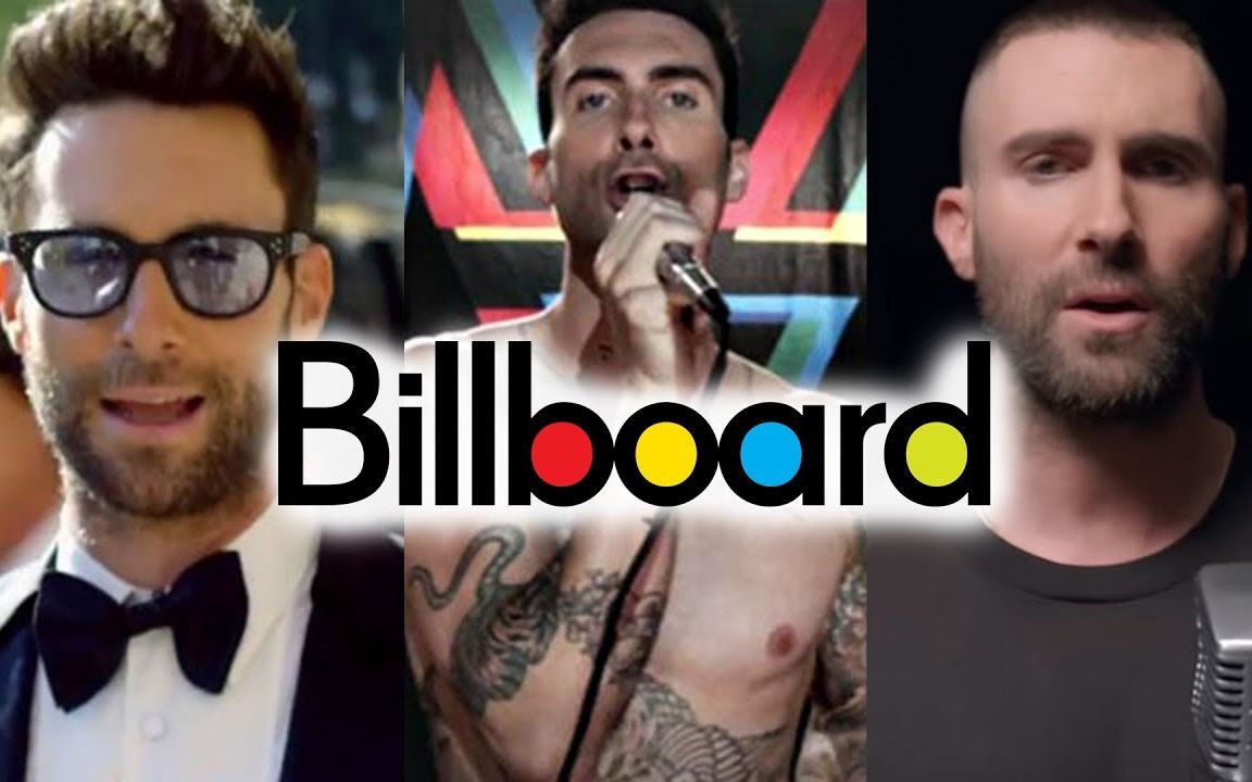 【Maroon 5】马老五在Billboard单曲榜 & 英国榜的成绩一览(2002  2018)哔哩哔哩bilibili