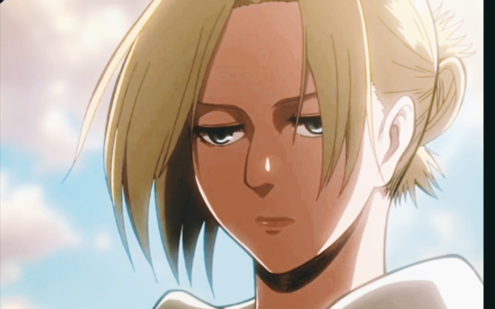 巨人第一季伏笔,亚妮这个时候已经对阿尔敏有微妙的感情了