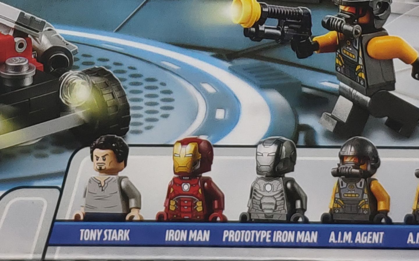 乐高开箱测评76167钢铁侠格纳库补充包上漫威自制定格电子图纸奉上