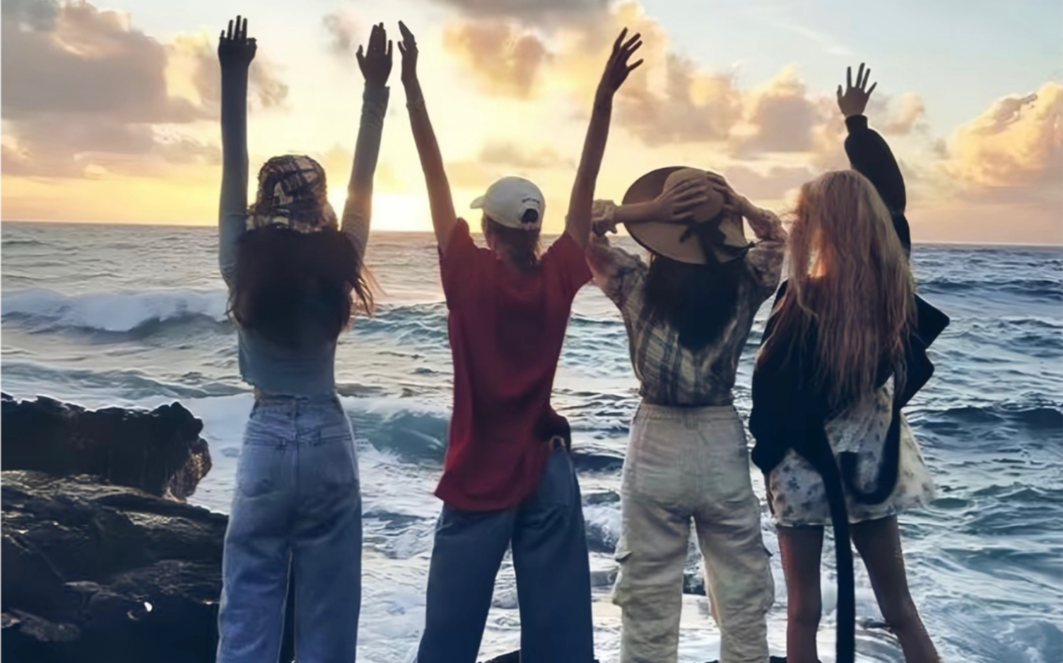 "我们一直都是双向奔赴 " "blackpink 和blink