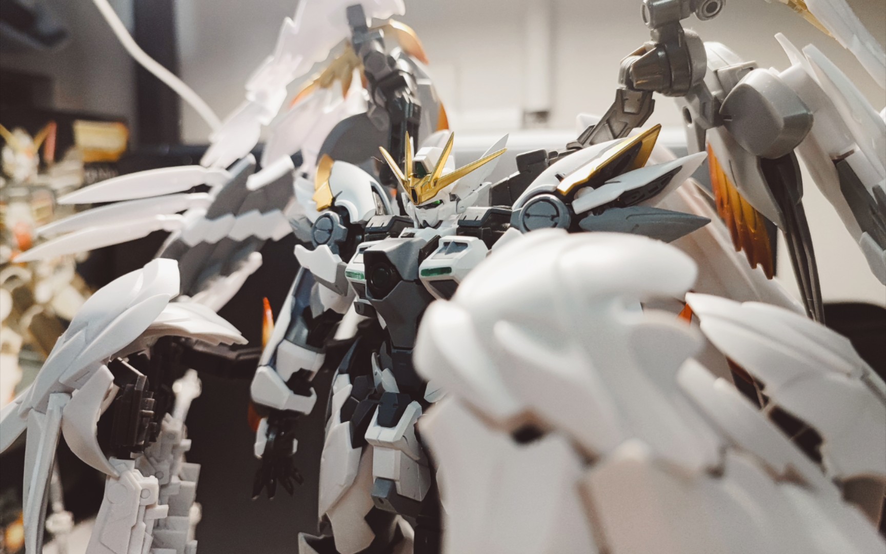 【b站首发】ew白雪姬样式矮星炮成品评测(搭配hirm飞翼)