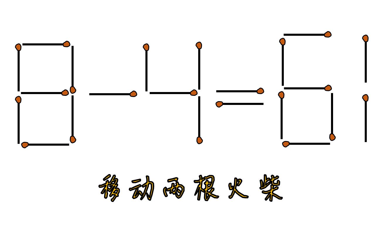 【小学数学】别小看移动火柴的问题,20分钟也未必能做出来,你有什么好方法?哔哩哔哩bilibili