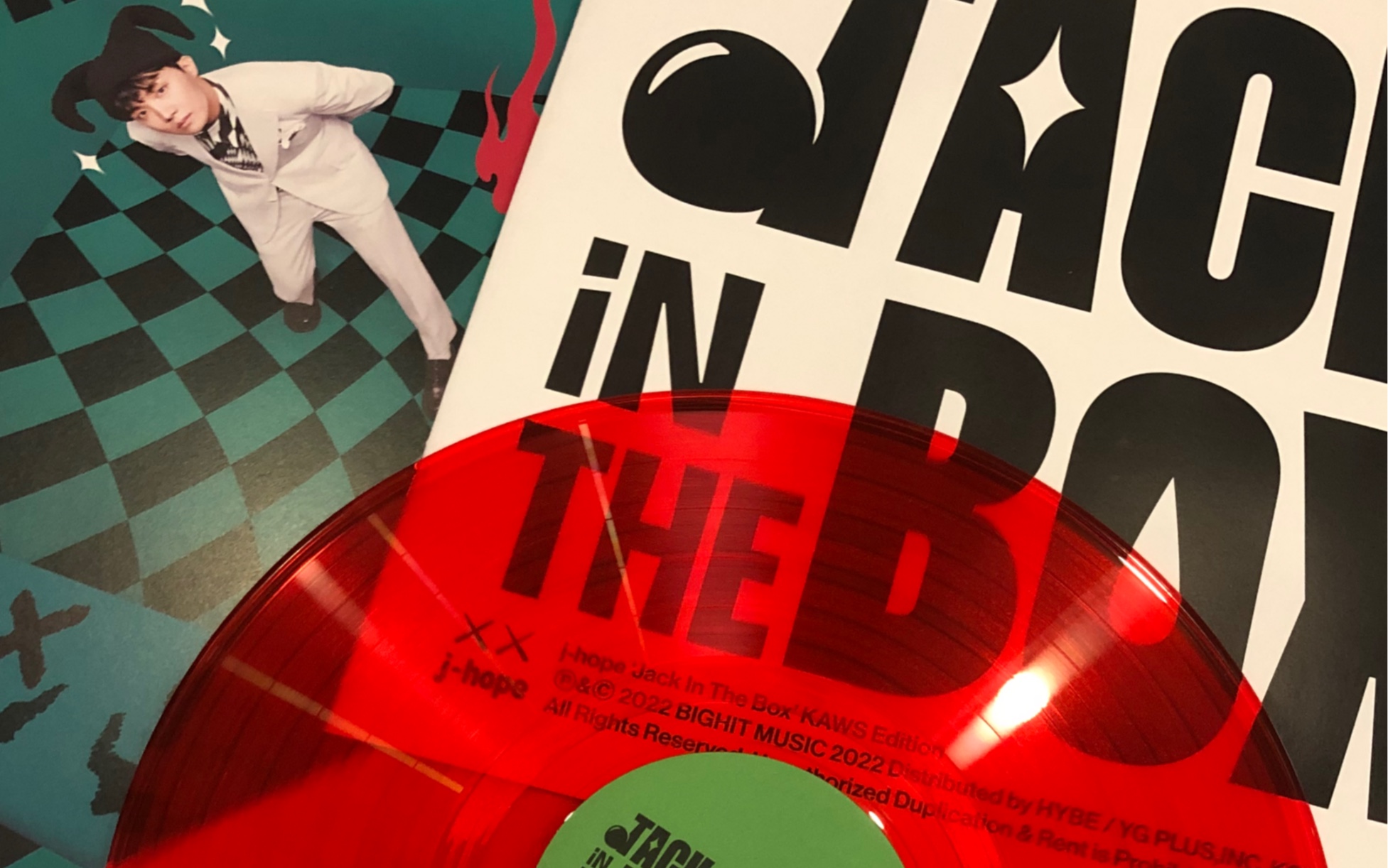 开箱#41 jack in the box lp 红胶真的好好看