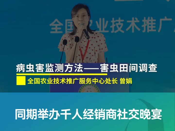 害虫田间调查:病虫害监测方法有哪些?凤凰植保节ⷨ忥—植保会开展专家论坛讲解各大农业相关知识哔哩哔哩bilibili