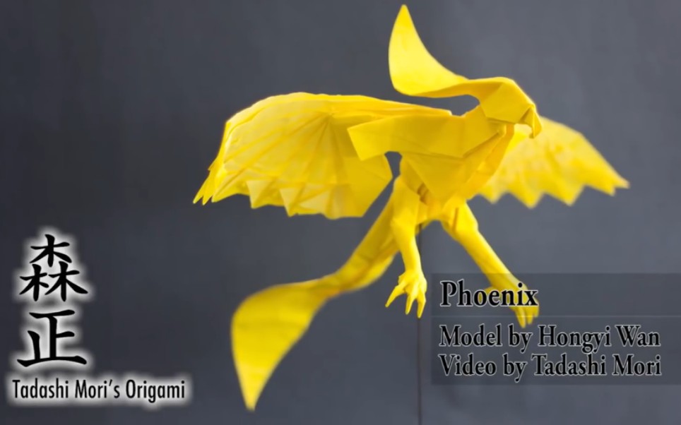 折纸搬运森正折纸凤凰