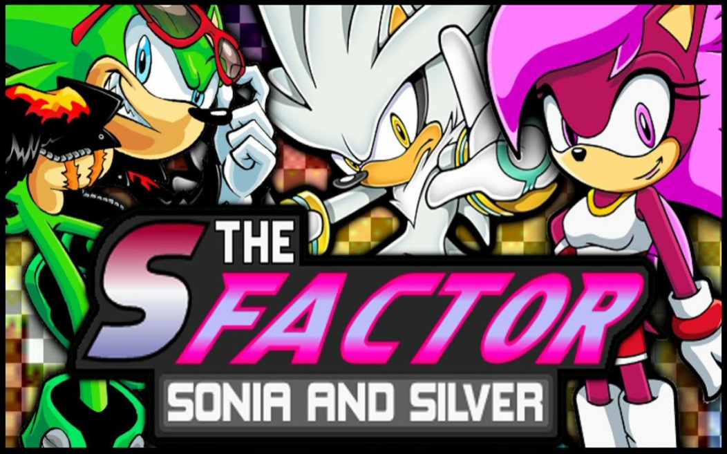 [图]【TAS 60帧】索尼克同人改版游戏 索妮娅&希弗尔（The S Factor Sonia and Silver）全角色全图疾跑TAS通关视频