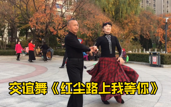 [图]广场交谊舞帕斯《红尘路上我等你》