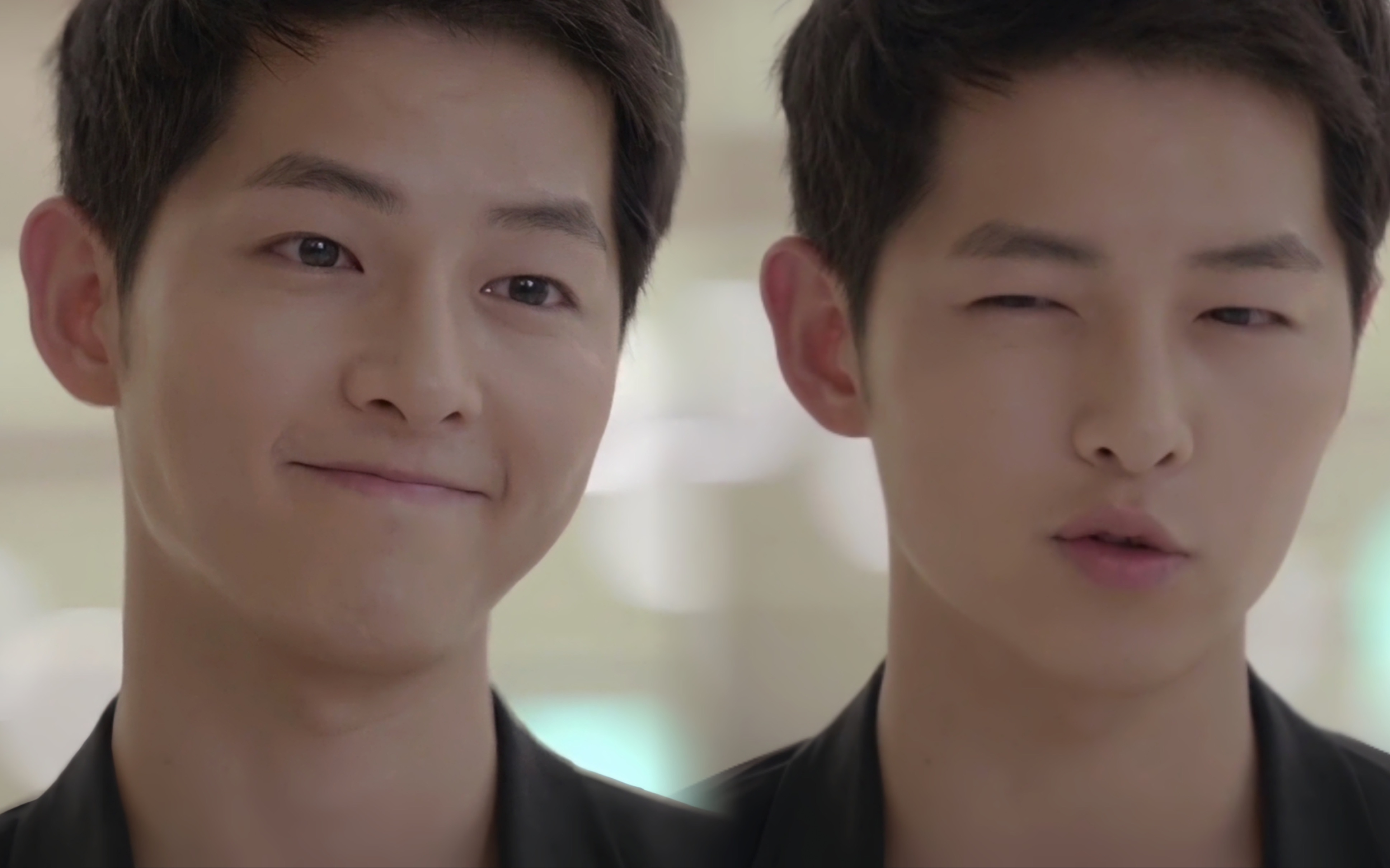 这男人怎么又帅又可爱|宋仲基 柳时镇