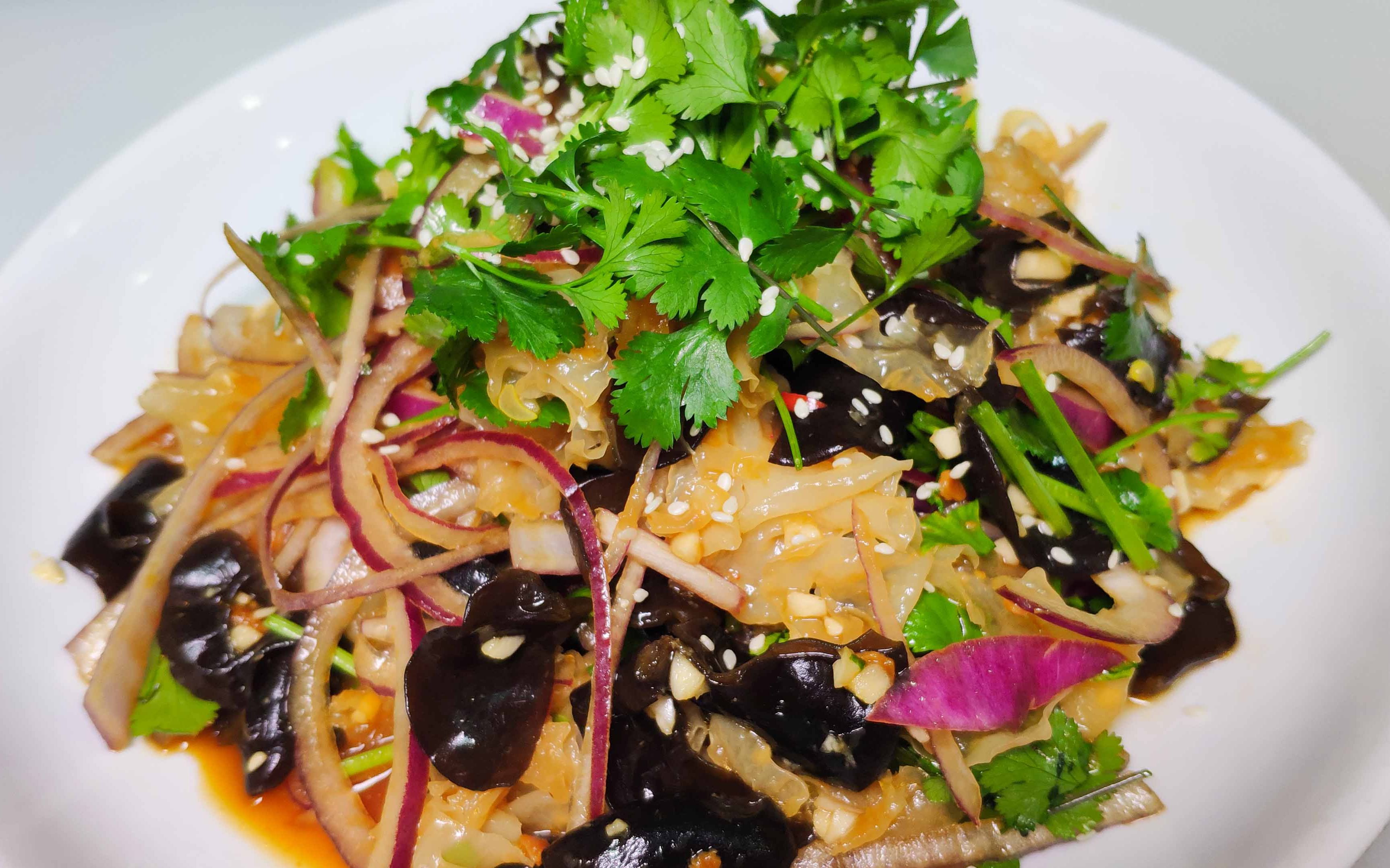 凉拌双耳好吃有诀窍,学会这个技巧,酸辣爽脆超开胃!