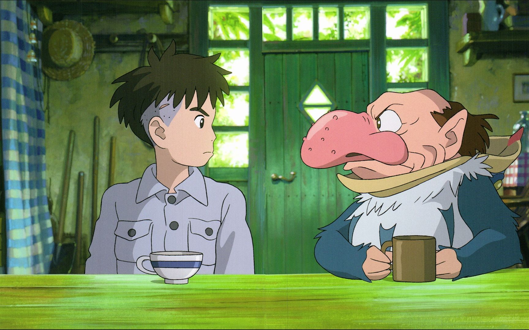 久石让配乐太好听了!宫崎骏动画《你想活出怎样的人生》首发剧照