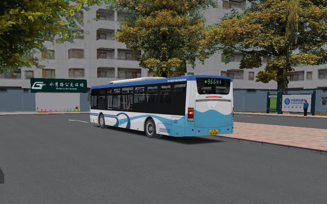 【巴士模拟2/omsi2】驾驶申夭客车sbb6127phev2于广佛1.