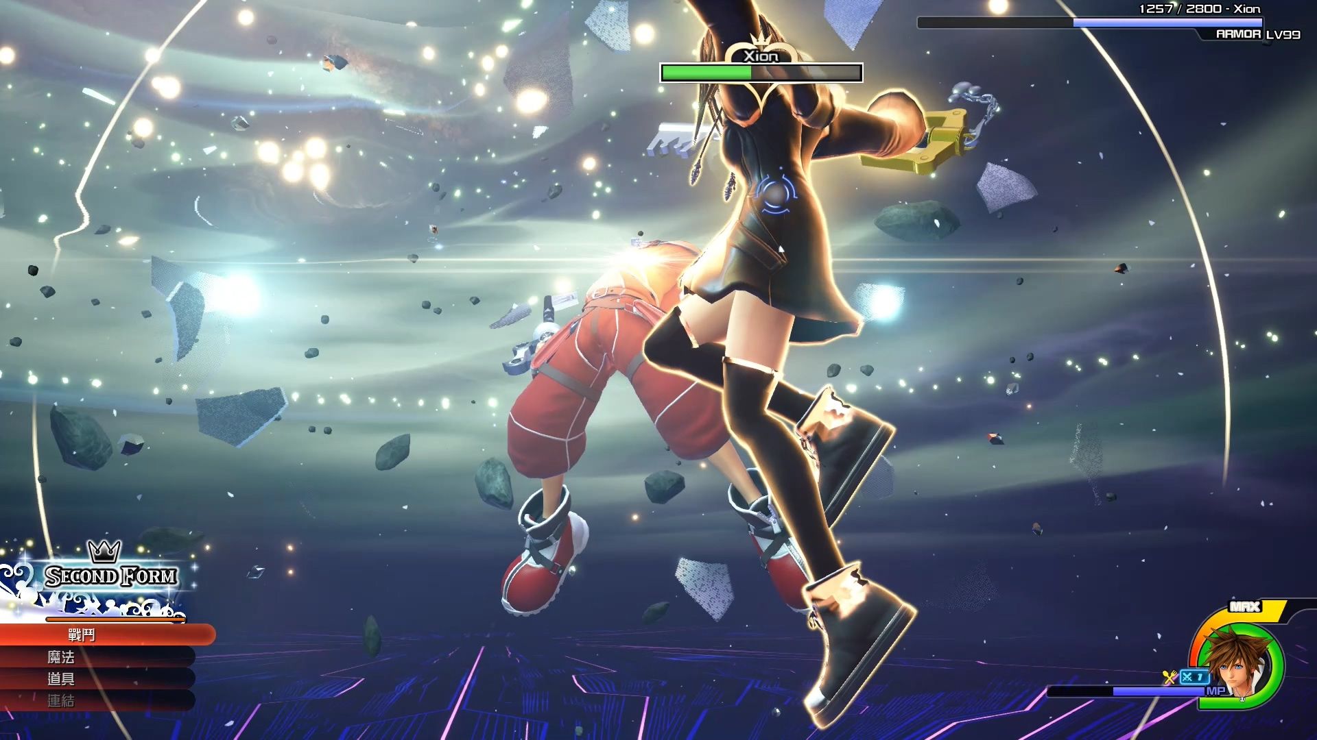 【王国之心3】每日xion战#156 | 灰流晴