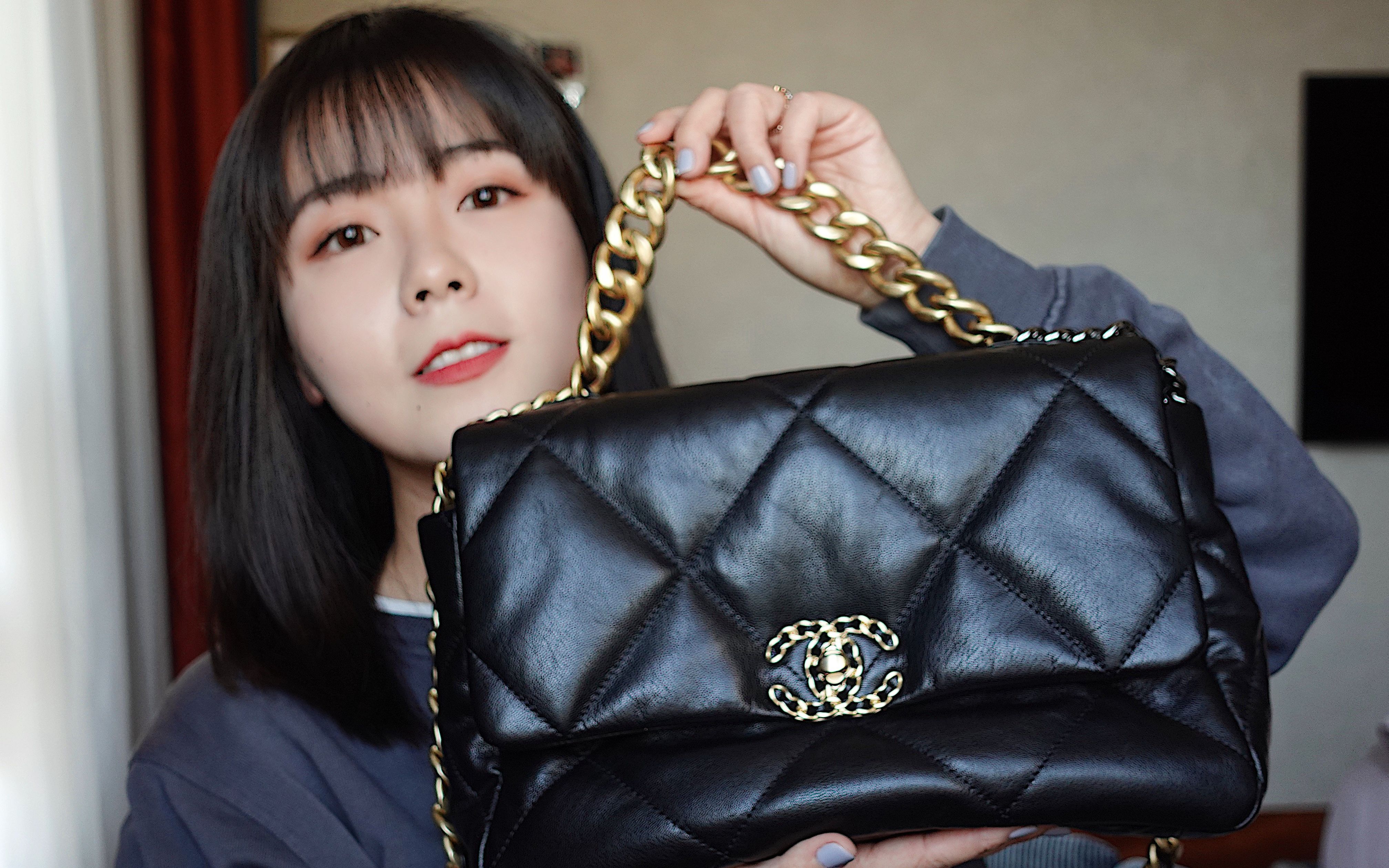 香奈儿 chanel 19 | 开箱评测 超详细讲解 细节大曝光 上身对比