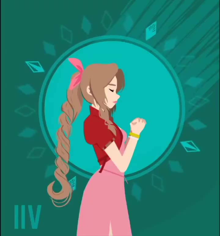 【ff7】aeriths theme 动态背景