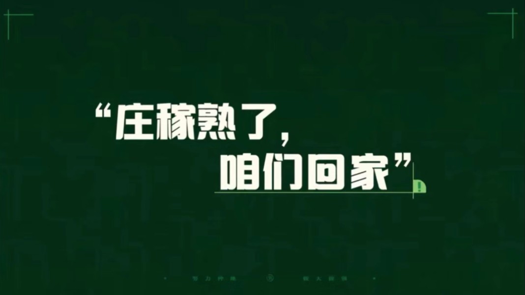 庄稼熟了,我们回家哔哩哔哩bilibili