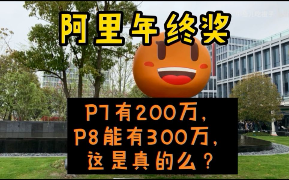 阿里年终奖P7有200万,P8有300万吗?互联网大厂薪资大揭秘哔哩哔哩bilibili