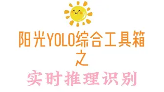 14 yolo模型之实时推理识别