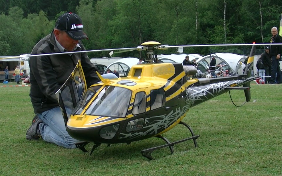 rc遥控as350松鼠直升机航模