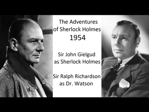 [图]『英语』【英音广播剧】- 《福尔摩斯历险记》柯南·道尔/John Gielgud & Ralph Richardson/1954