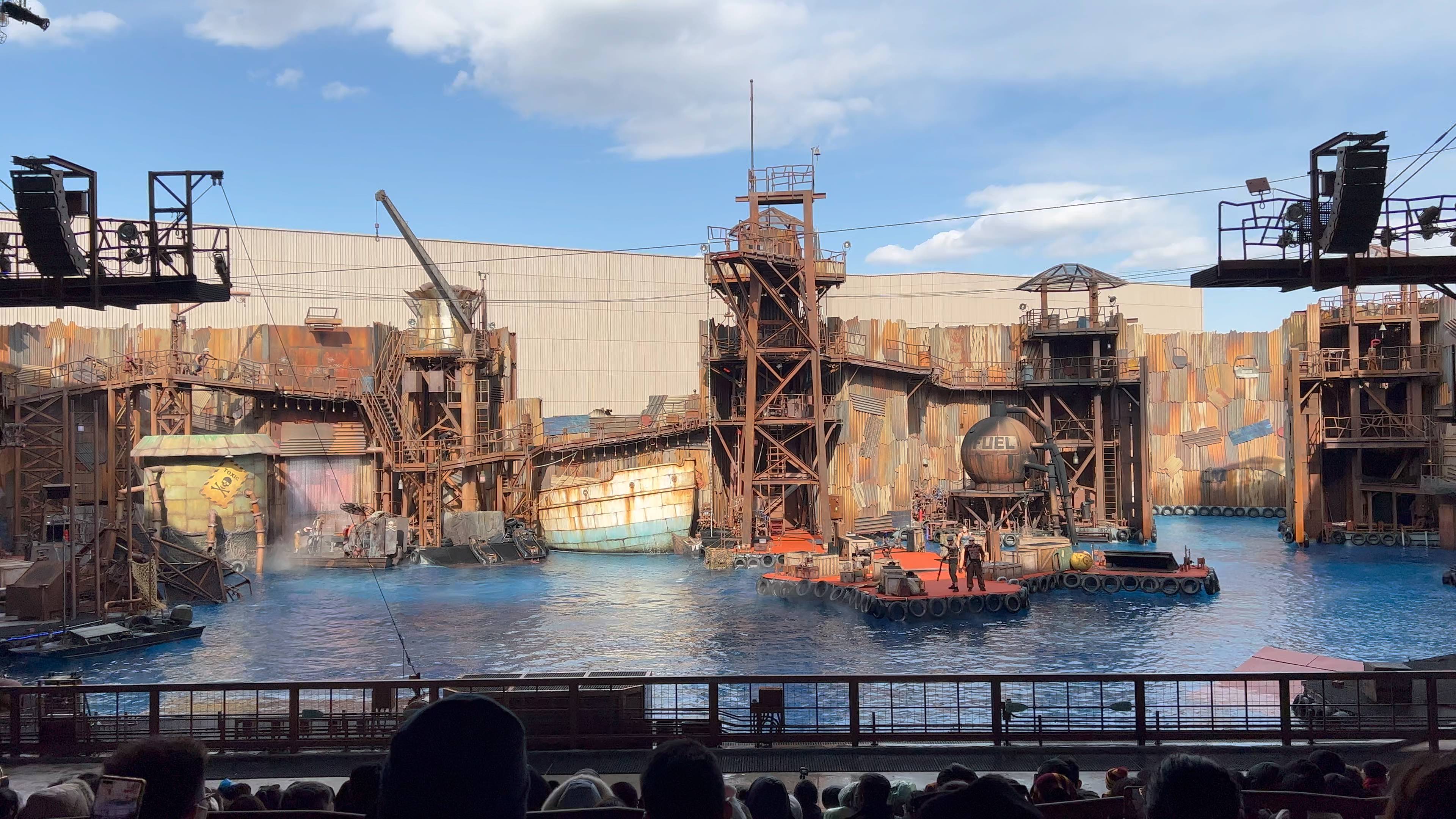 北京环球影城未来水世界现场全程