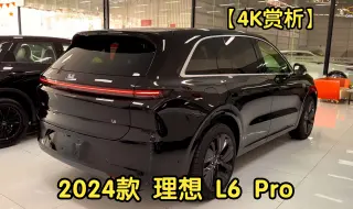 Descargar video: 【4K赏析】2024款 理想 L6 Pro