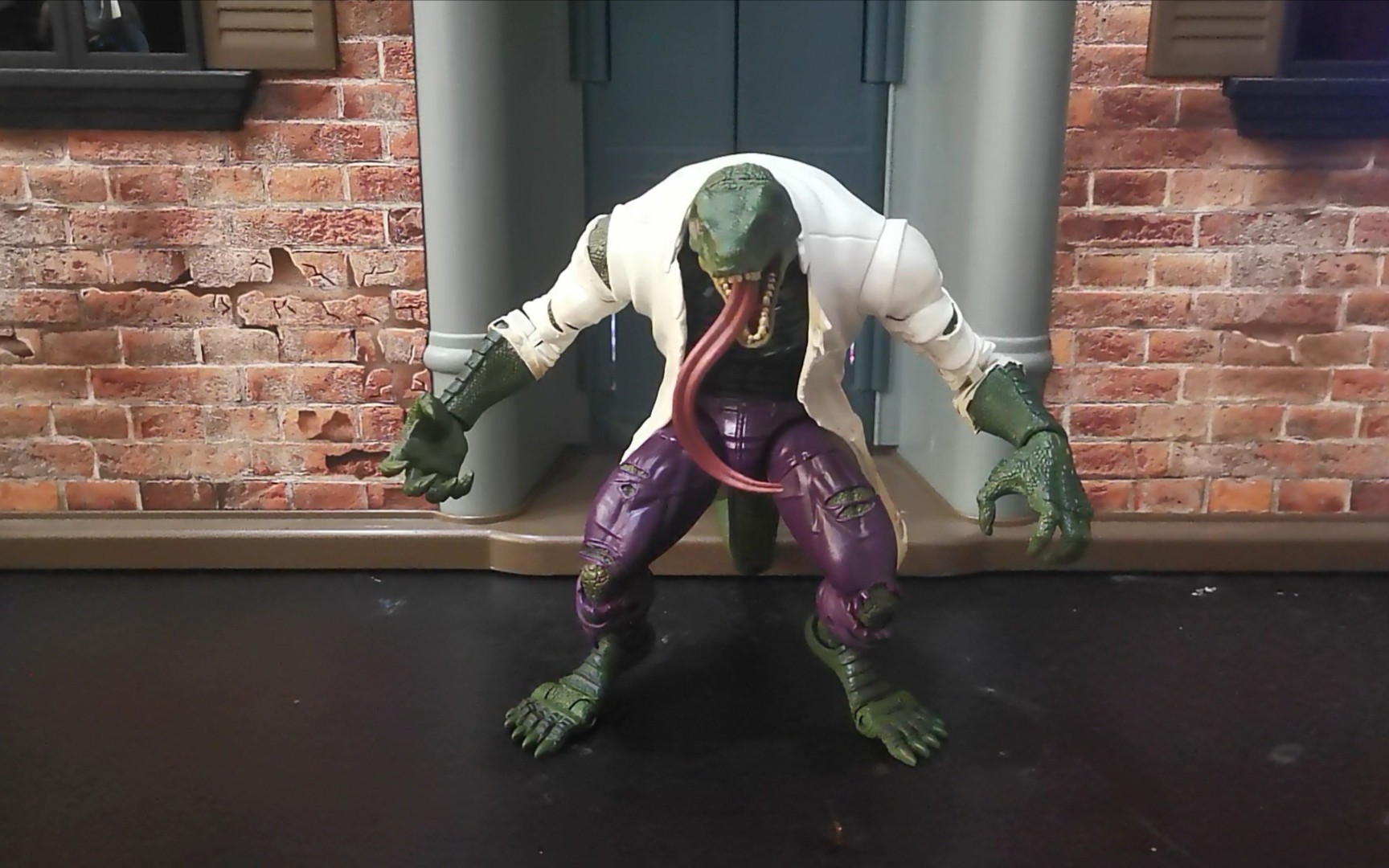 【大噶烤兔】marvel legends组合人蜥蜴博士,蜘蛛侠系列超级反派