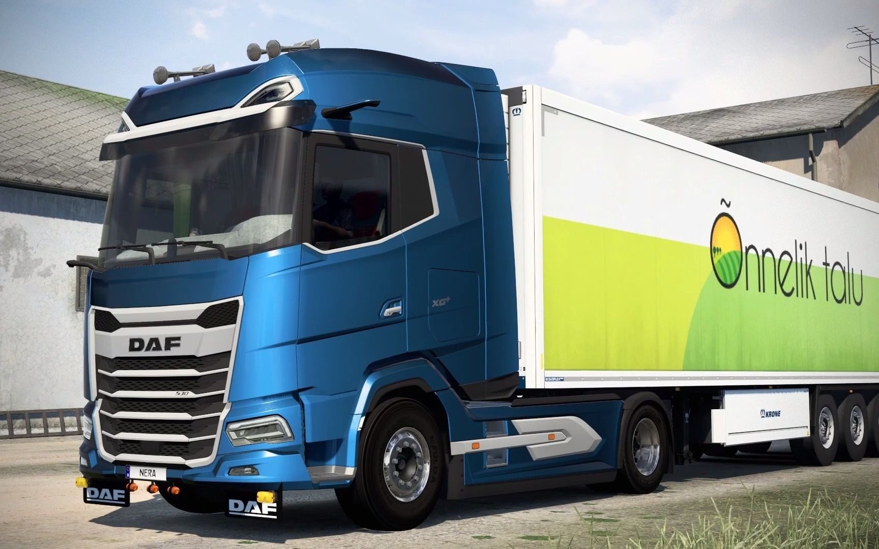 欧卡2Mod:Krone 拖车声音插件 ReeferRefrigerator Trailer Sound Addon for Krone Trailers欧洲卡车模拟2