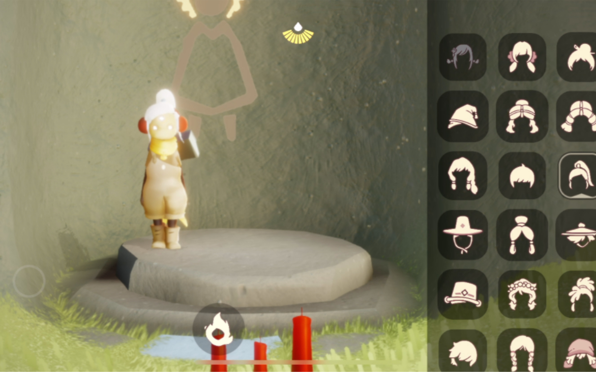 出光遇ios号 毕业四图小王子三件套福娃红脸蛋小王子斗篷星星灯秋千