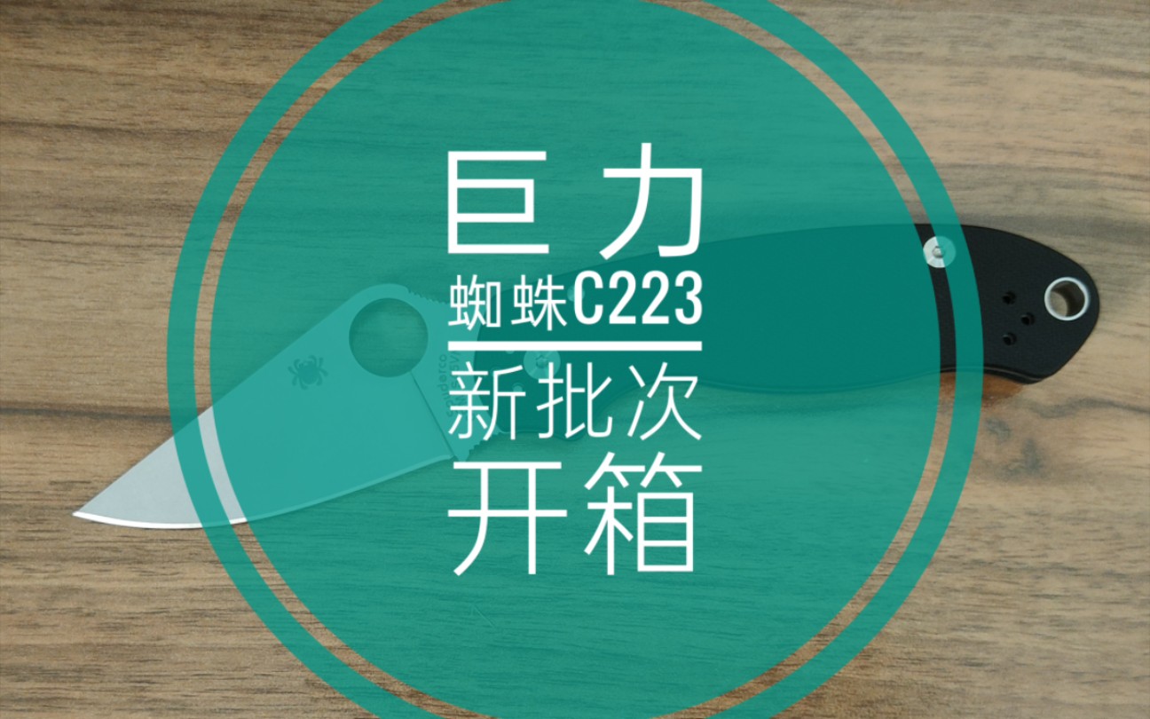 巨力代工 蜘蛛C223 开箱哔哩哔哩bilibili