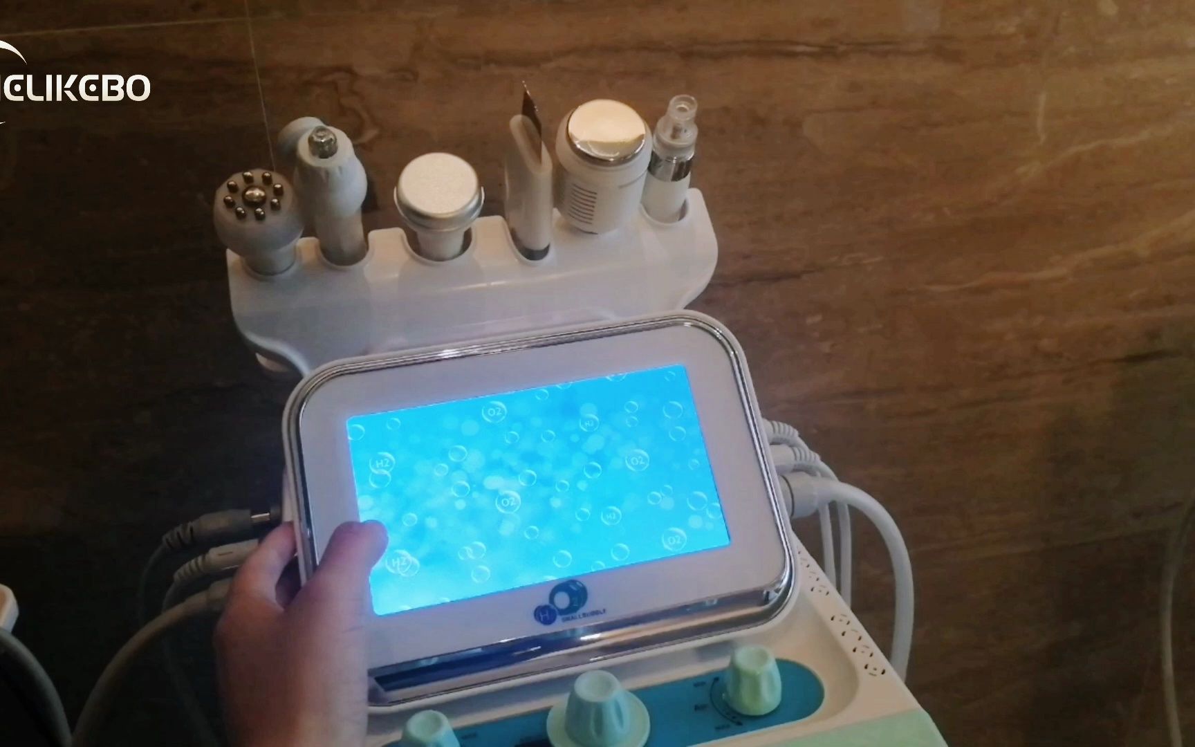 洗脸吧脸部清洁仪 小气泡美容仪器定制代工