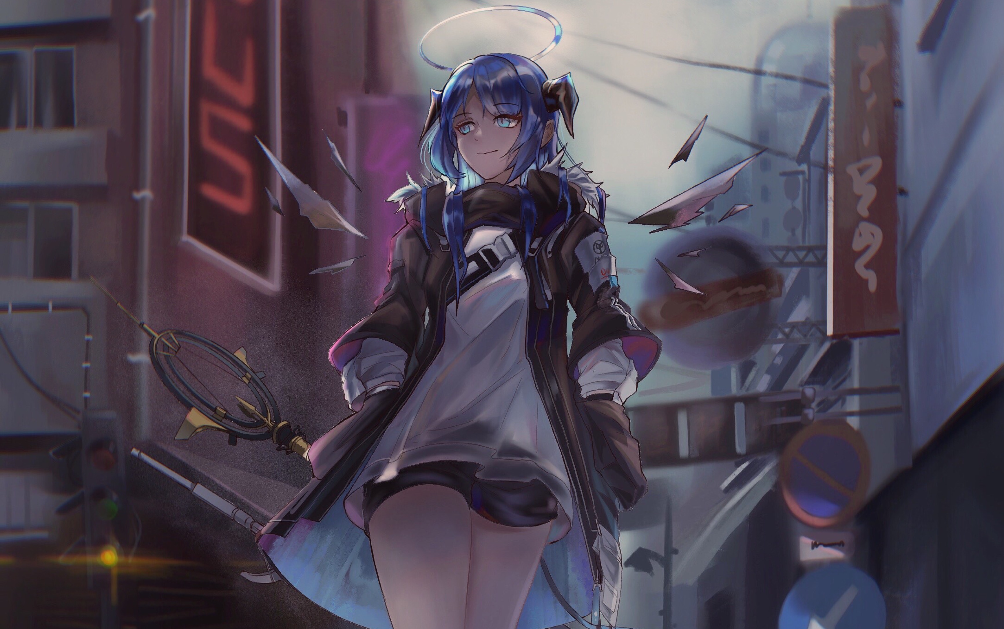 【明日方舟】画个莫斯提马在旅游(?