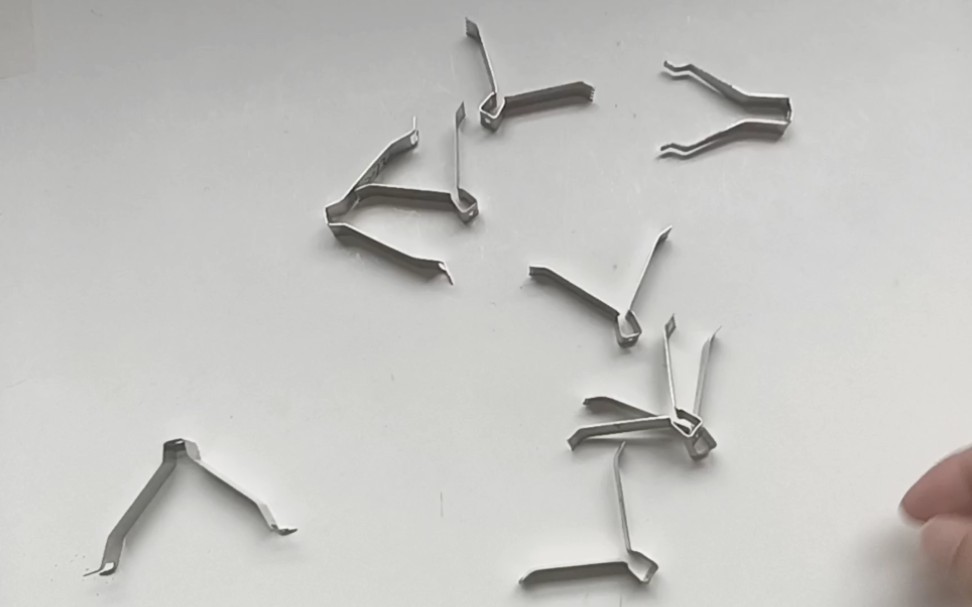 喷淋喷漆治具弹簧片不锈钢弹片夹子喷涂卡扣卡子喷油内撑挂具