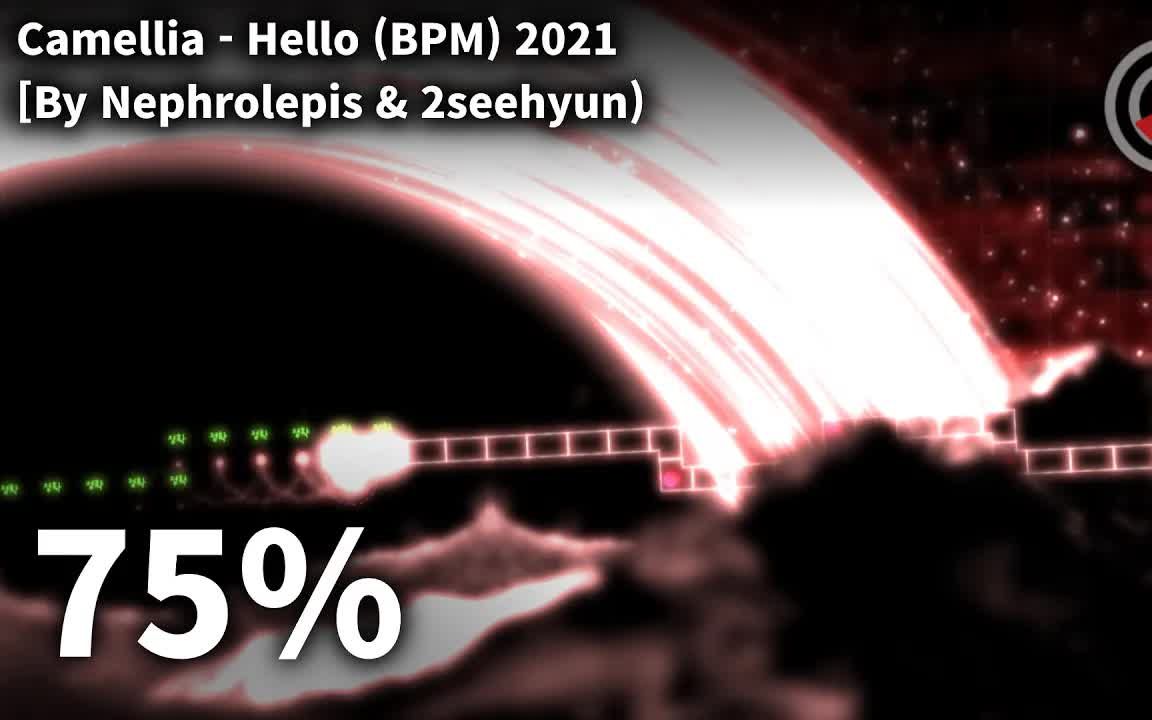 [图]【冰与火之舞/Trusion】[已被击破]观赏谱！山茶花 - Hello (BPM) 2021尝试75%