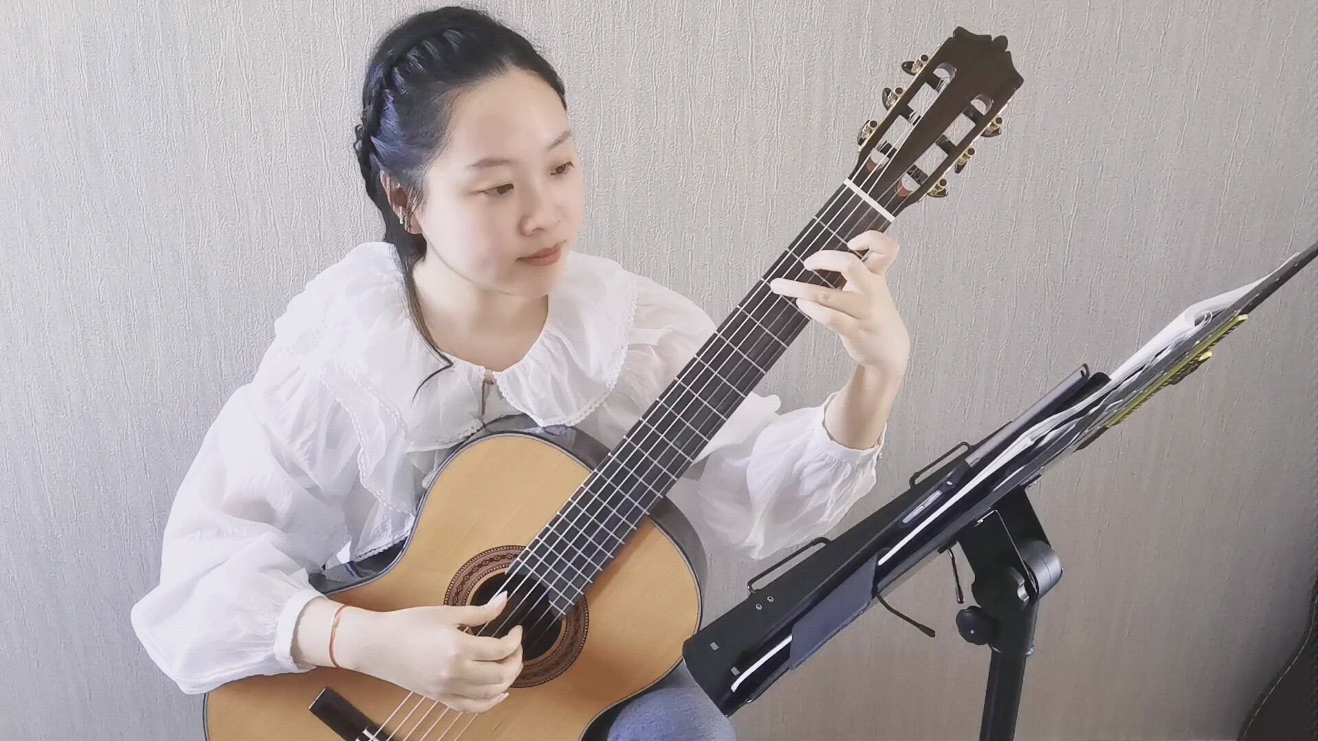 前向きな乙女心士兵突击插曲古典吉他