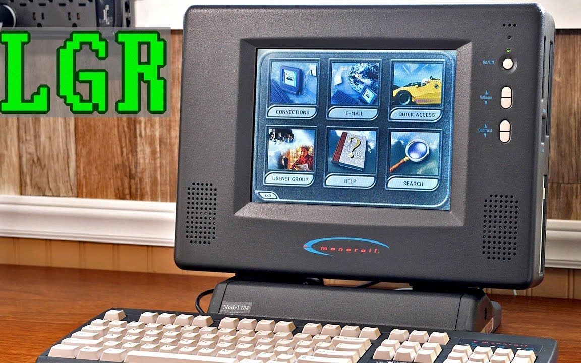 【LGR】The Monorail: 1996年售价999美元的Windows PC一体机!哔哩哔哩bilibili