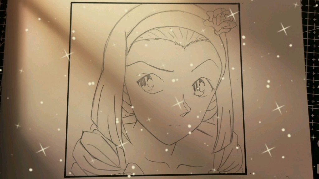 【铃木园子】绘画过程